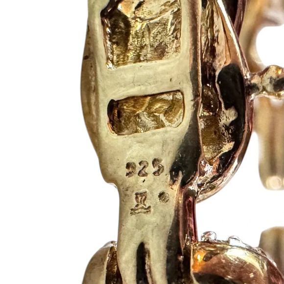 96-Diamond Yellow Gold-Plated Love Knot Tennis Bracelet - Picture 12 of 12